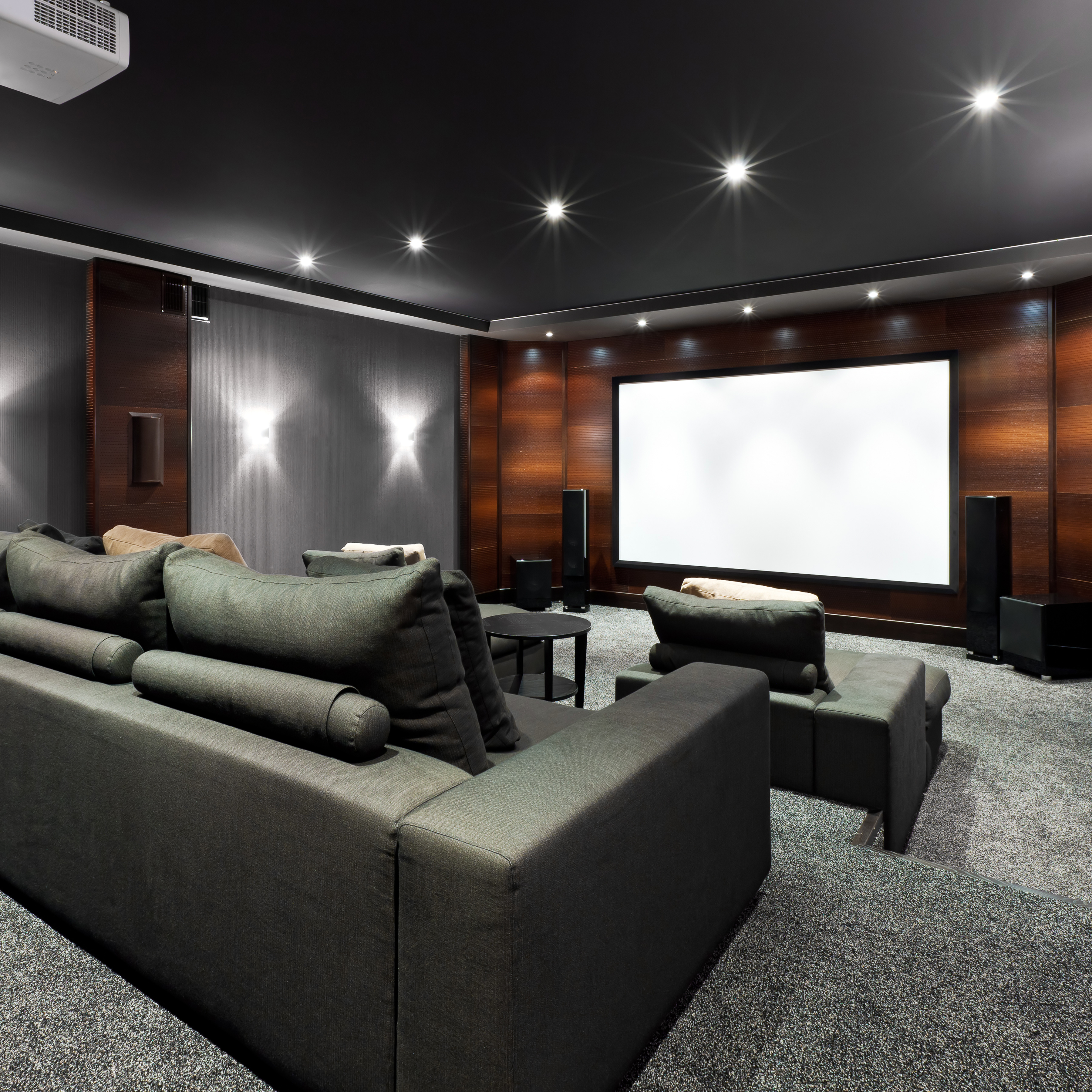 Home Theater and Media Room Design Ideas