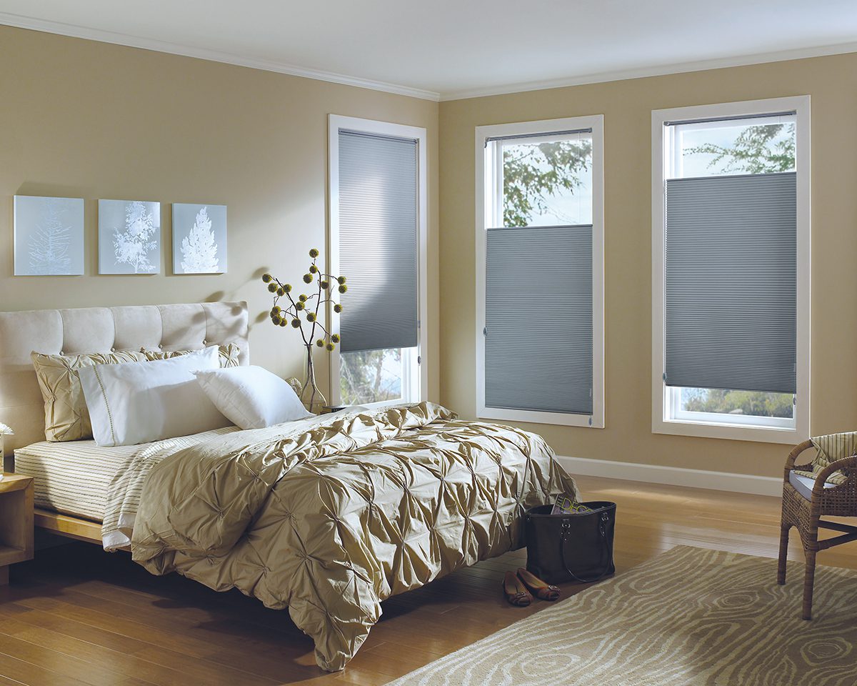 Applause® Honeycomb Shades in Bedroom