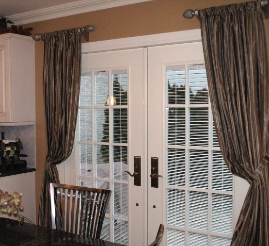 Tie Back Panels on French Doors